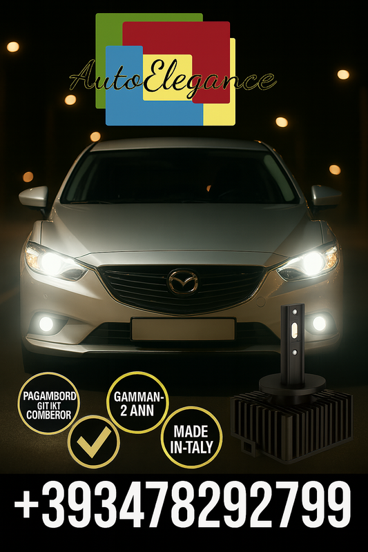 COPPIA LAMPADE D2S LED DA XENON A LED PER  Mazda 6 2013