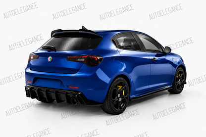 💕ART.10080  Diffusore nero lucido per alfa romeo giulietta   💕