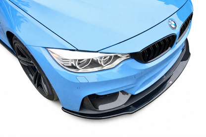💫ART.9294 Splitter Anteriore Nero Lucido per BMW M4 F82 M-Performance💫