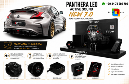 💕ART.2672 PANTHERA Soundsystem Booster 7.0 - Nissan 370Z Nismo Facelift💕