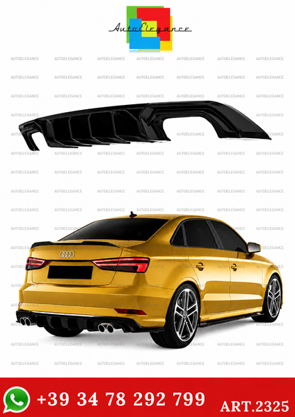 💫ART.2325  DIFFUSORE AUDI A3 8V FACELIFT SEDAN 2016-2020💫