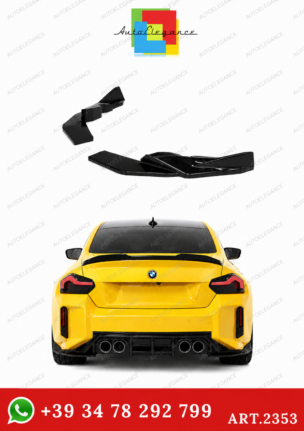 💕ART.2353 FLAP BMW M2 G87 2023+💕