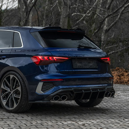 💫ART.7553 Flaps adatti per AUDI A3 S-Line/S3 8Y (Sportback) Facelift 2025+💫