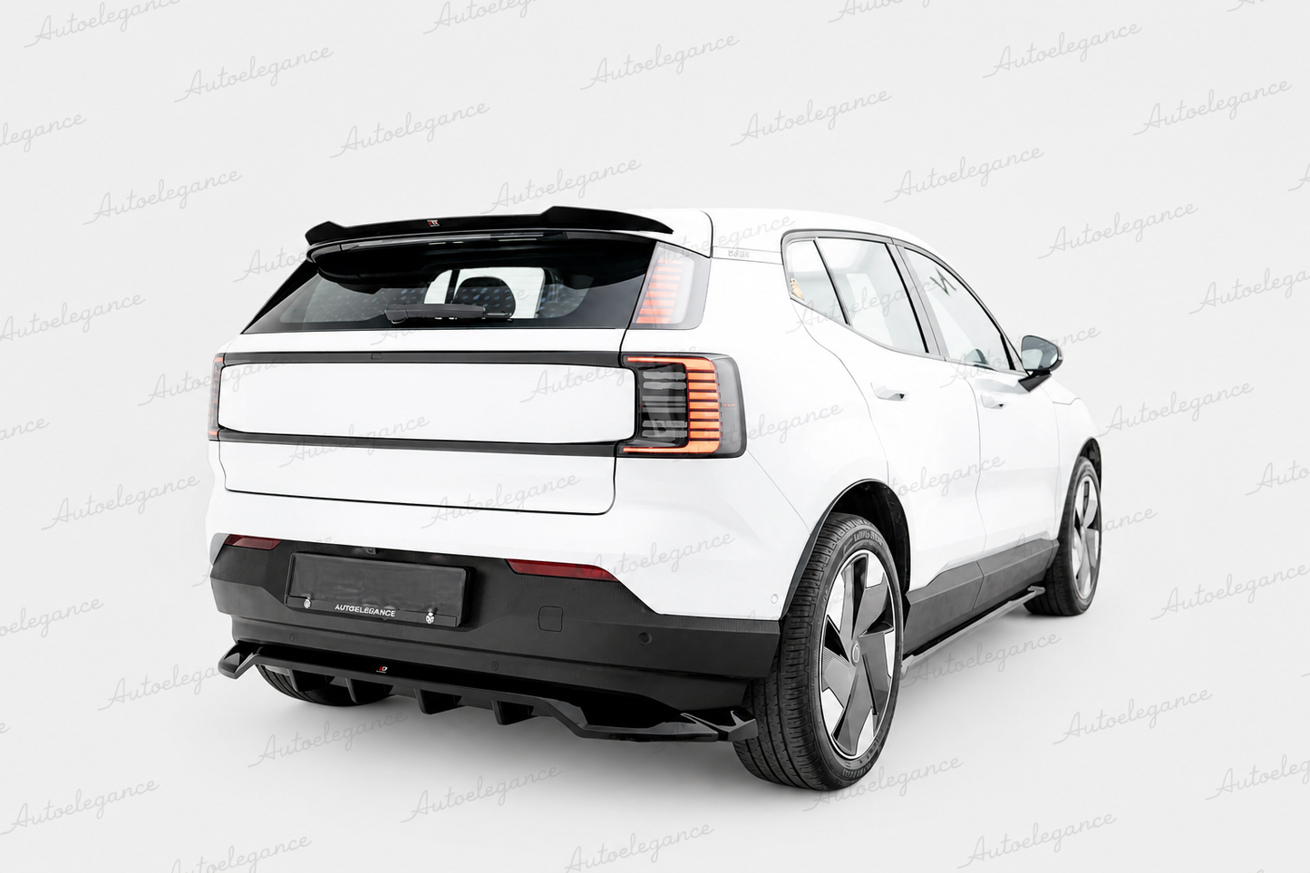 🔥ART.9747 SPLITTER POSTERIORE (CON BARRE VERTIVALI) PER VOLVO EX30 Mk1🔥