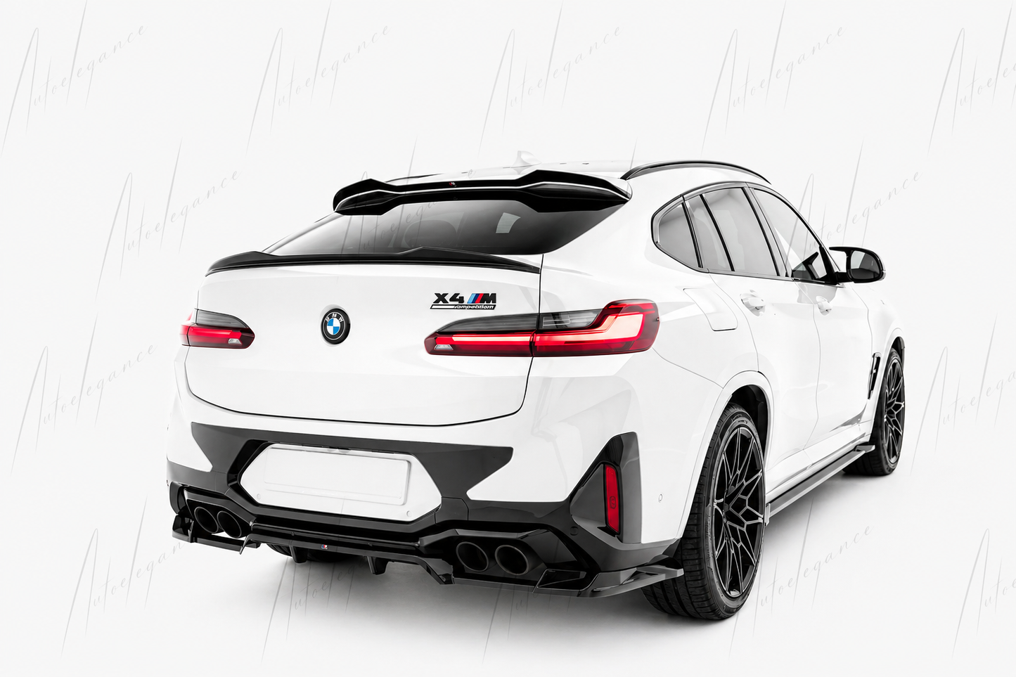 🔥ART.9698 SPLITTER POSTERIORE (CON BARRE VERTICALI) BMW X4M F98 FACELIFT🔥