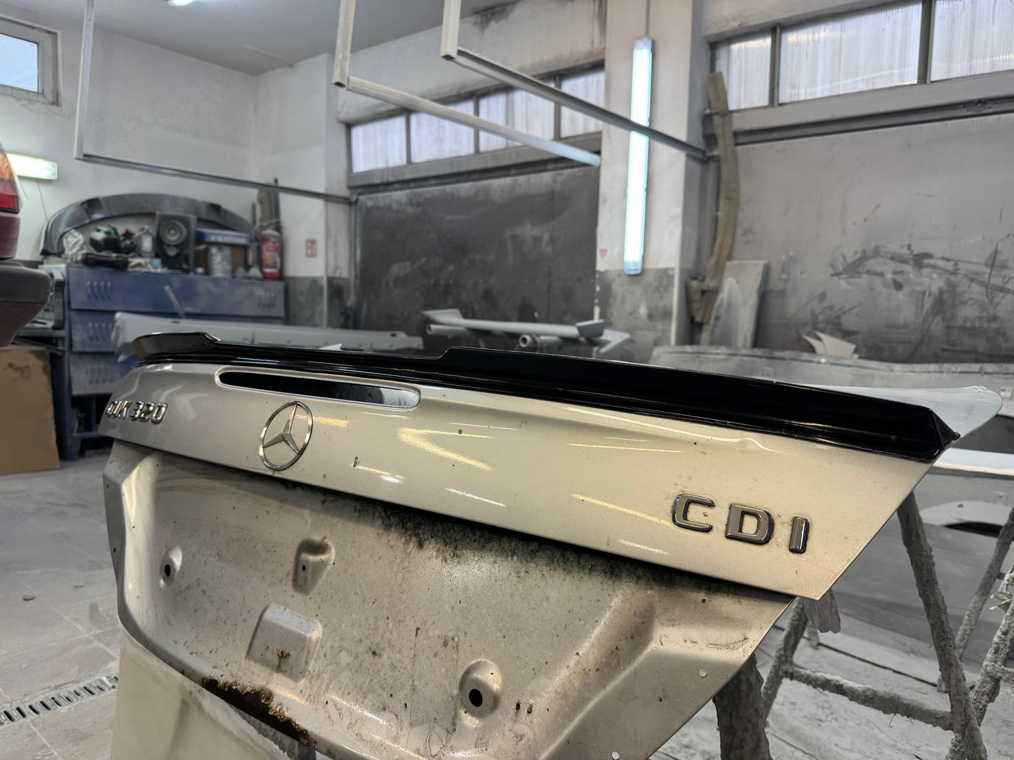 ✌️😎SPOILER POSTERIORE ADATTO PER MERCEDES CLK W209 ABS😎✌️