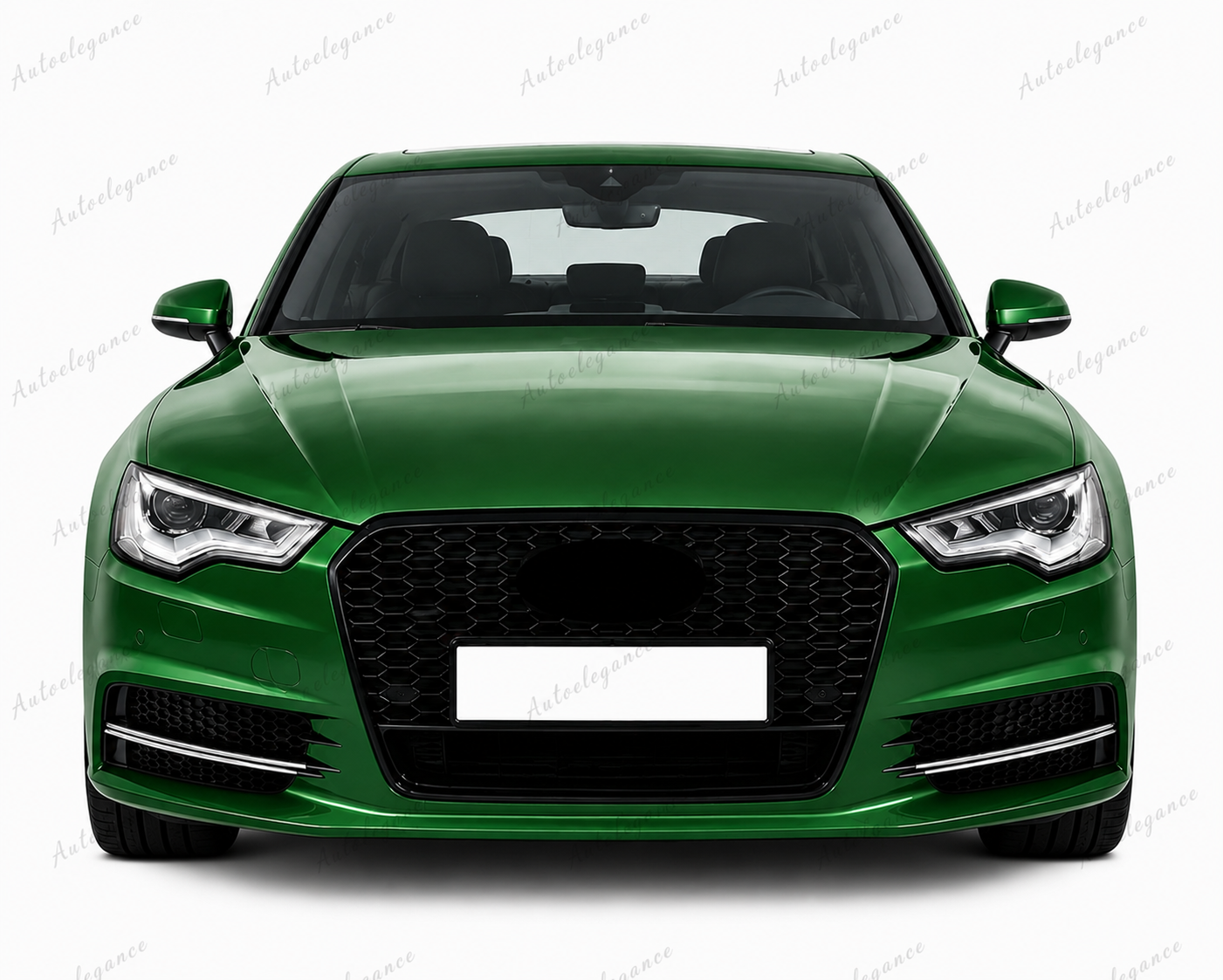 🔥ART.0589 GRIGLIA ADATTO PER AUDI A6 4G C7 2012-2015 LOOK RS6 NERA🔥