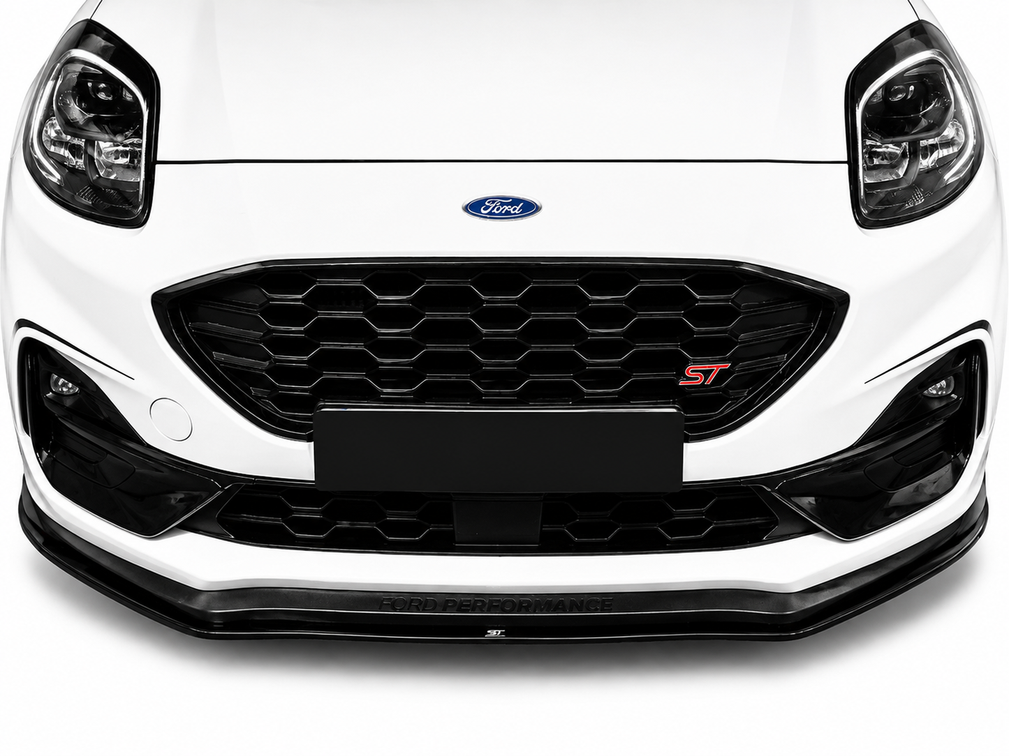 👉Splitter anteriore per Ford Puma ST (2019-) in ABS nero lucido👈