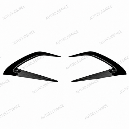 💫ART.10137 Splitter Flaps Anteriori Nero Lucido per Mazda MX-5 ND 2015+💫