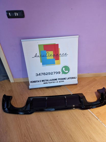 💥1033158 PARAURTI ANTERIORE ADATTO PER AUDI A3 2016-2020 NERO💥