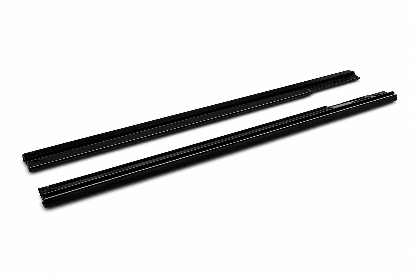 💕Sotto minigonne  adatto per  Audi A8 D4 nero lucido 💕