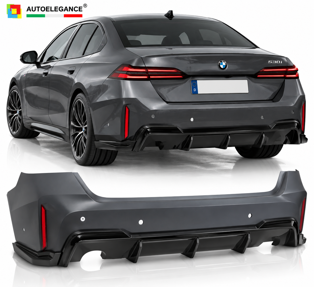 PARAURTI POSTERIORE STILE SPORT ADATTO PER BMW BMW G60 23-