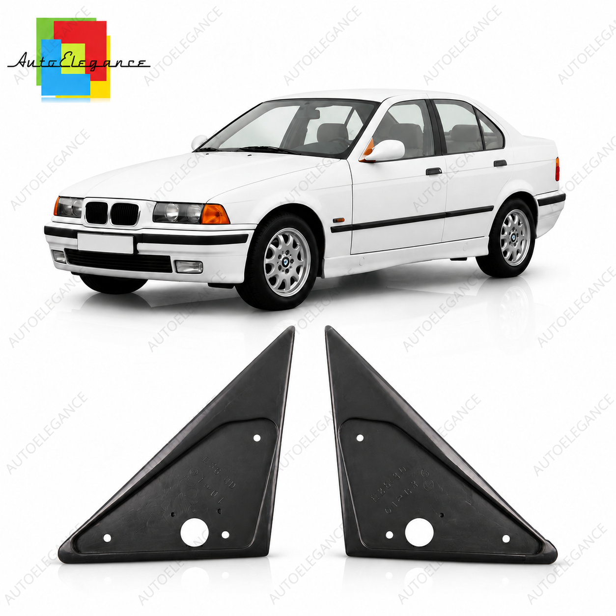 SPLITTER SUITABLE FOR VW GOLF 8 GTI GTD RLINE LOOK GLOSSY BLACK SPORTY DESIGN 