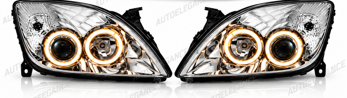 ART.10992 FARI ANTERIORI ADATTO PER OPEL VECTRA C 05-08 LED