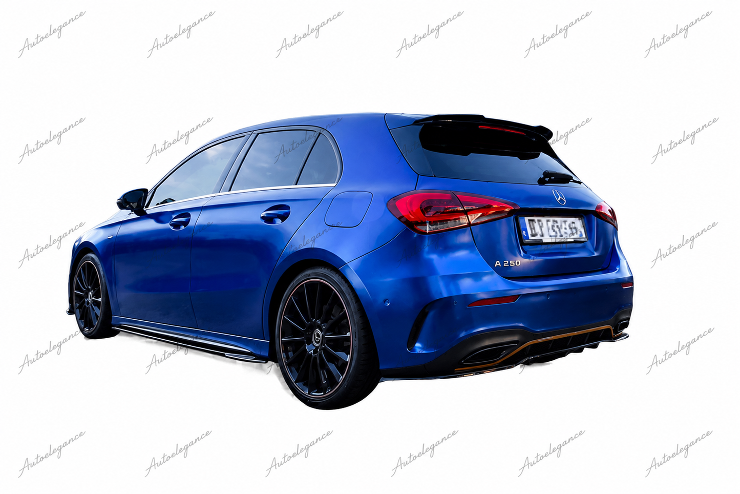 🔥ART.9797 SPLITTER POSTERIORE PER MERCEDES CLASSE A HATCHBACK AMG LINE W177🔥