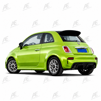 ART.9816 SPOILER Fiat 500 (2008-2024)ABARTH  NERO  LUCIDO