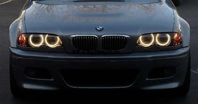 💫ART.6321 FARI 'OCCHI D'ANGELO' NERI per BMW E46 05.98-08.01 S/T💫