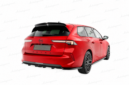 🔥ART.9749 SPLITTER POSTERIORE PER OPEL ASTRA SPORTS TOURER L (MK6)🔥