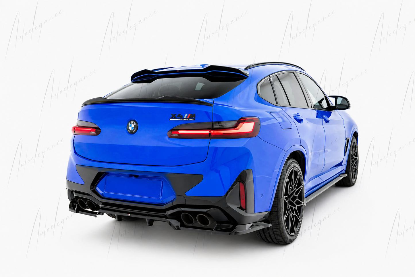 🔥ART.9698 SPLITTER POSTERIORE (CON BARRE VERTICALI) BMW X4M F98 FACELIFT🔥