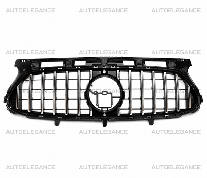 🔥ART.0449 Calandra GT Look Nero con Finiture Cromo per Mercedes GLA H247🔥