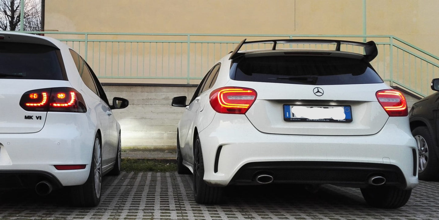 Spoiler cofano bagagliaio adatto per Mercedes Classe A W176 (2012-2018) A45 Desi