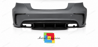 💕PARAURTI POSTERIORE MERCEDES CLASSE A W176 15-18 LOOK AMG A45💕