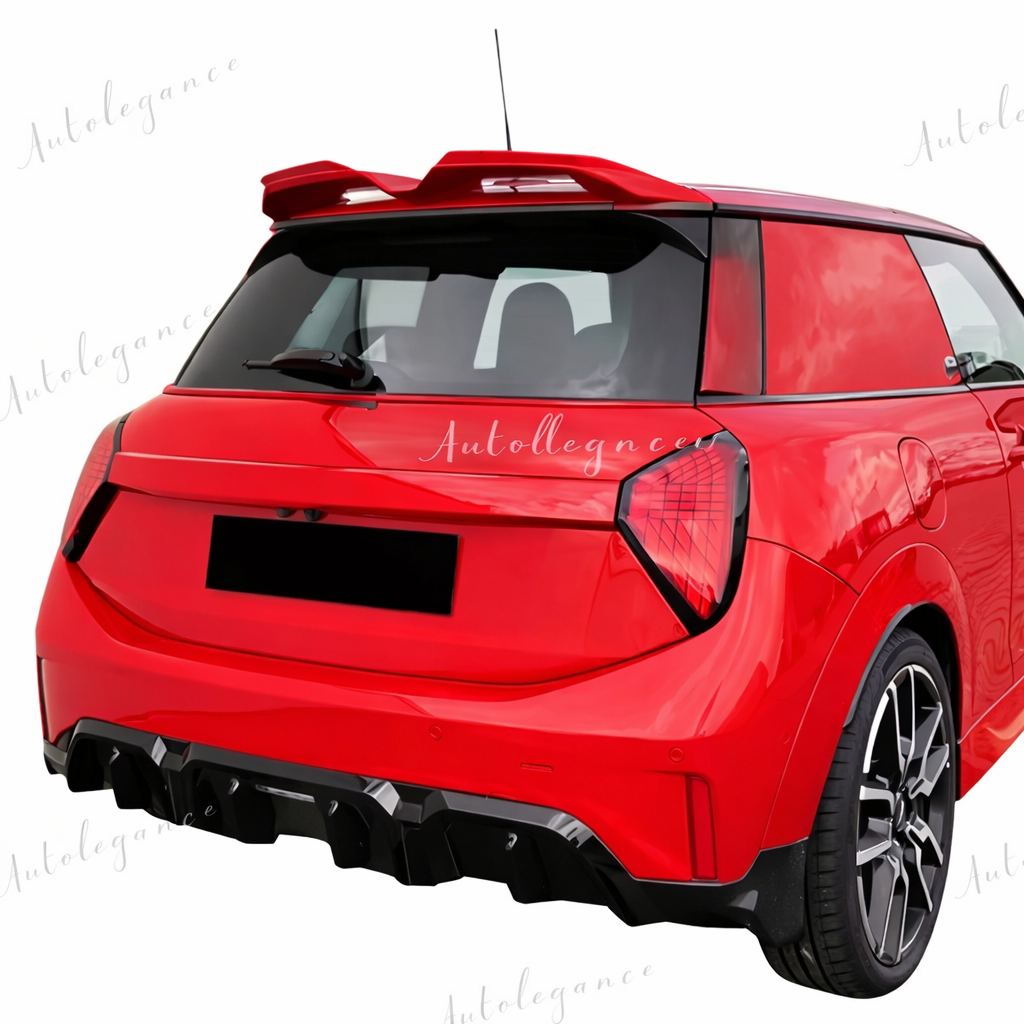 🔥SPOILER ALETTONE POSTERIORE PER BAGAGLIAIO MINI COOPER S F65 F66 24-25 NERO🔥