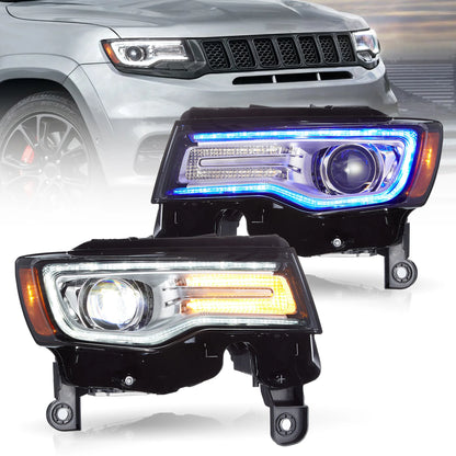 LED Headlights for Jeep Grand Cherokee 2014-2021 (WK2) 