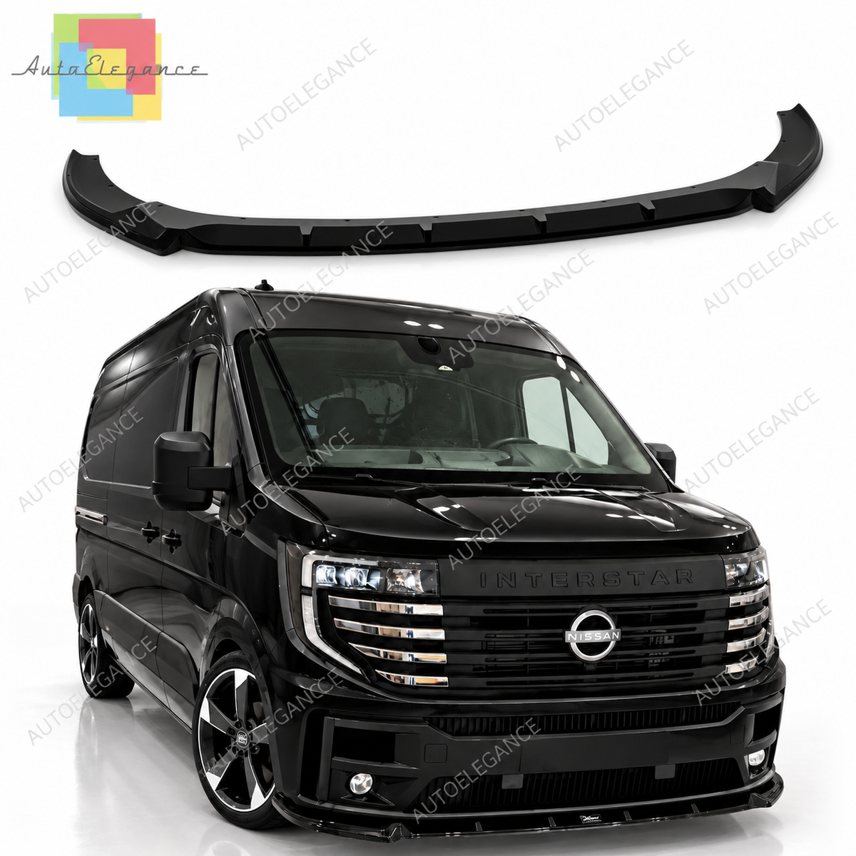 👉ART.10949 Splitter Anteriore V.2 Nissan Interstar Mk4/Renault Master Mk4👈