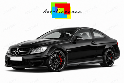💕MINIGONNE LATERALI   MERCEDES CLASSE C W204 COUPE 11-14 LOOK AMG💕