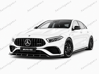 🔥ART.2107 SPLITTER PER MERCEDES CLASSE A W177 2024+ NERO LUCIDO (4 PEZZI)🔥