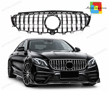 👉Griglia Panamericana GT cromata per  Classe E (W213) (C238)👈