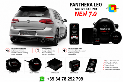 💕 ART.2672 PANTHERA Soundsystem Booster 7.0 - Volkswagen Golf R Mk7💕