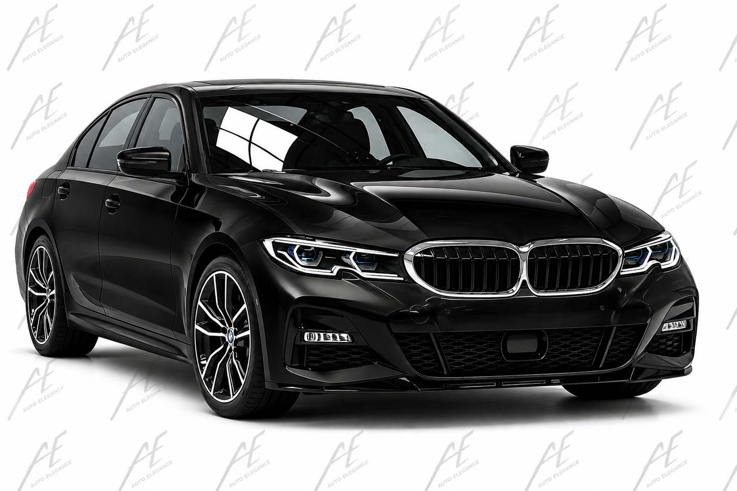 💕ART.10001 Splitter BMW 3 G20 2019+ - M Pack Nero lucido 💕