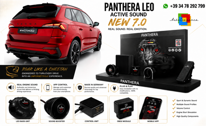 💕ART.2672 PANTHERA Soundsystem Booster 7.0- Skoda Kamiq Mk1 Facelift 💕