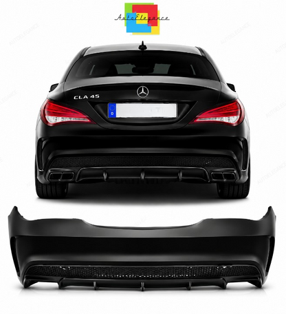 💕PARAURTI POSTERIORE MERCEDES CLA W117 C117 LOOK CLA45 AMG💕