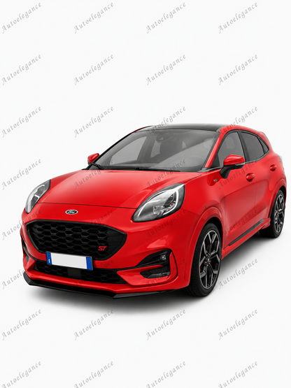 🔥ART.1745 SPLITTER ADATTO PER FORD PUMA ST-LINE 2019+ NERO LUCIDO🔥