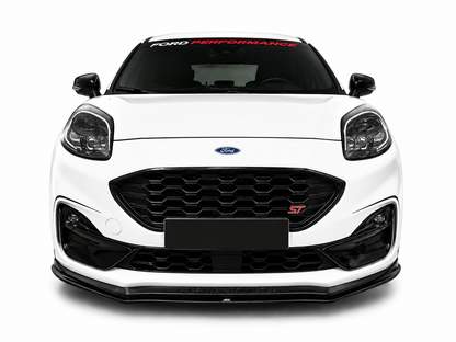 👉Splitter anteriore per Ford Puma ST (2019-) in ABS nero lucido👈