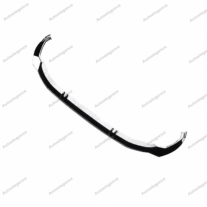 🔥ART.9925 SPLITTER ANTERIORE PER AUDI A3 S3 S LINE 8Y LABBRO NERO LUCIDO 20+🔥