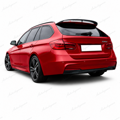 🔥ART.9746 SPOILER POSTERIORE PER TETTO BMW  F31 NERO LUCIDO IN ABS / 12-18🔥