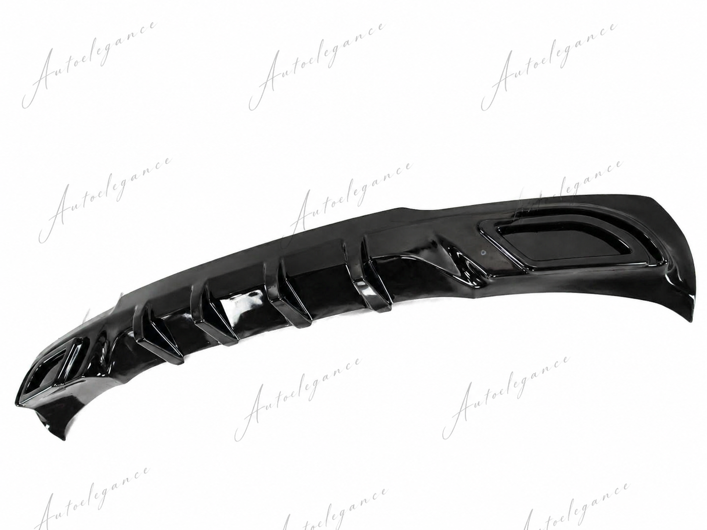 🔥ART.0312 DIFFUSORE ADATTO PER OPEL ASTRA K 2015-2021 LOOK SPORT NERO LUCIDO🔥