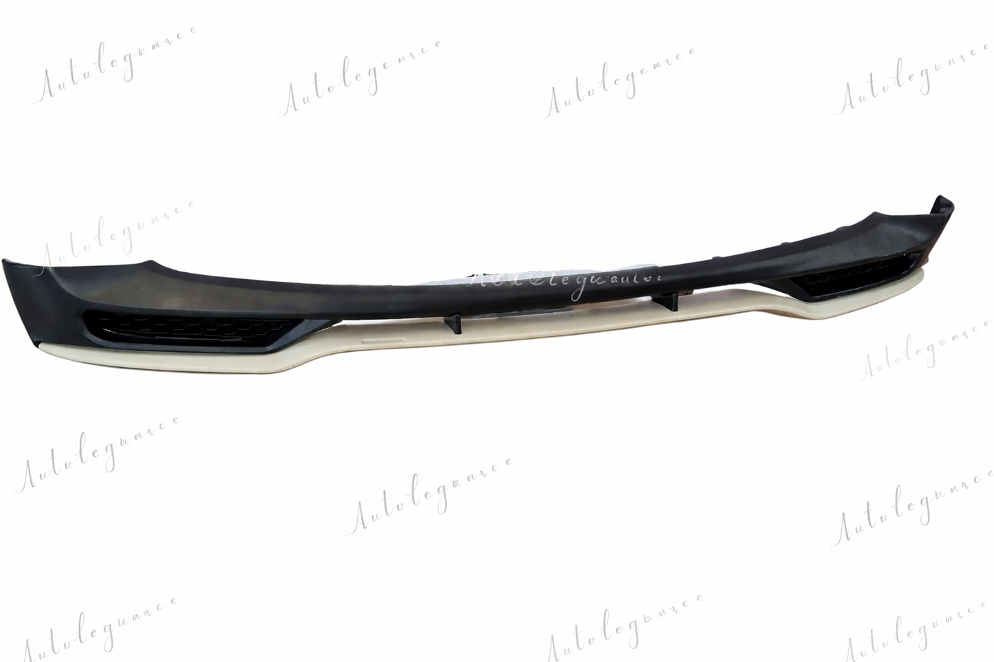 🔥ART.0338 SPLITTER SOTTO PARAURTI SPORTIVO IN ABS PER SMART FORTWO 453 2014+🔥