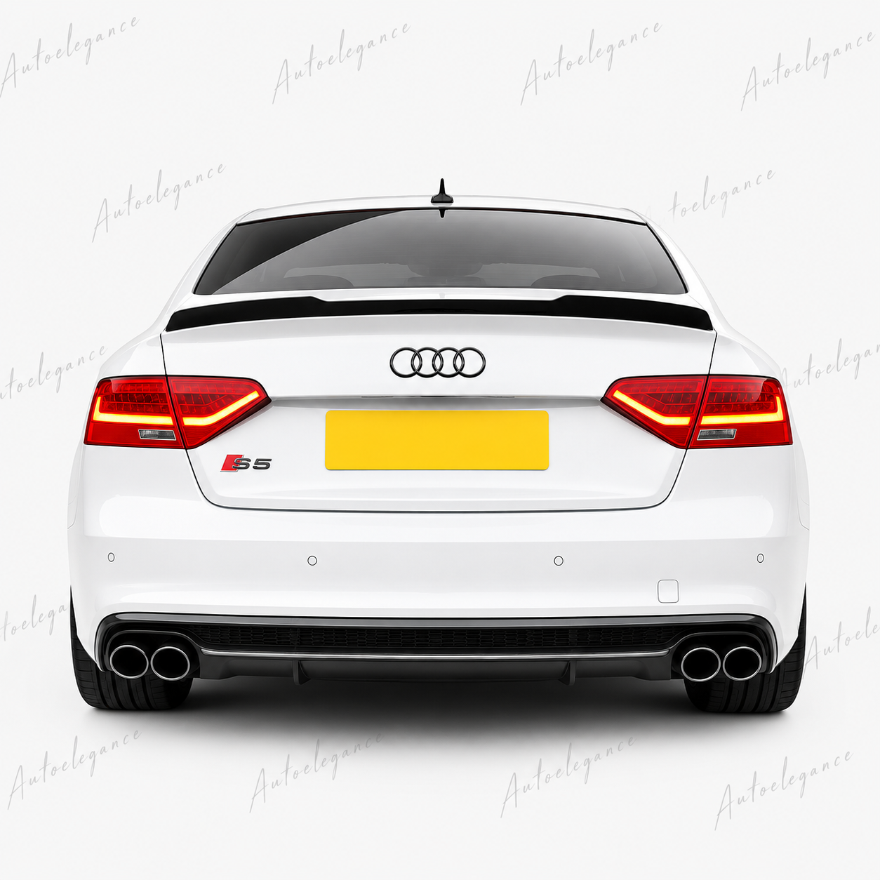 🔥ART.9891 SPOILER PER AUDI A5 S5 RS5 B8 8T8 SPORTBACK NERO LUCIDO 09-16🔥