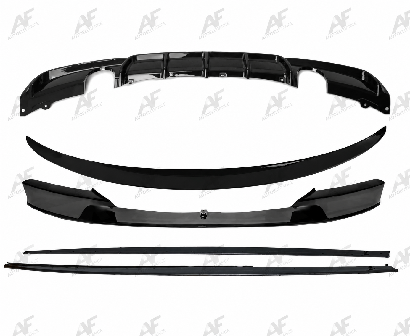 💕 BODYKIT  BMW SERIE 3 F30 M-SPORT NERO  LUCIDO 2012-2019💕