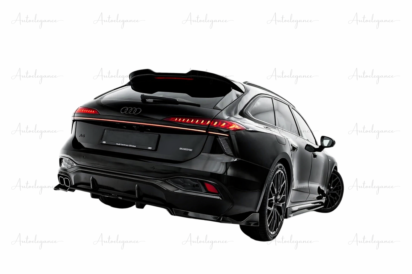 🔥ART.9629 SPLITTER POSTERIORE (CON BARRE VERTICALI) V.2 PER AUDI A6 S-LINE C9🔥