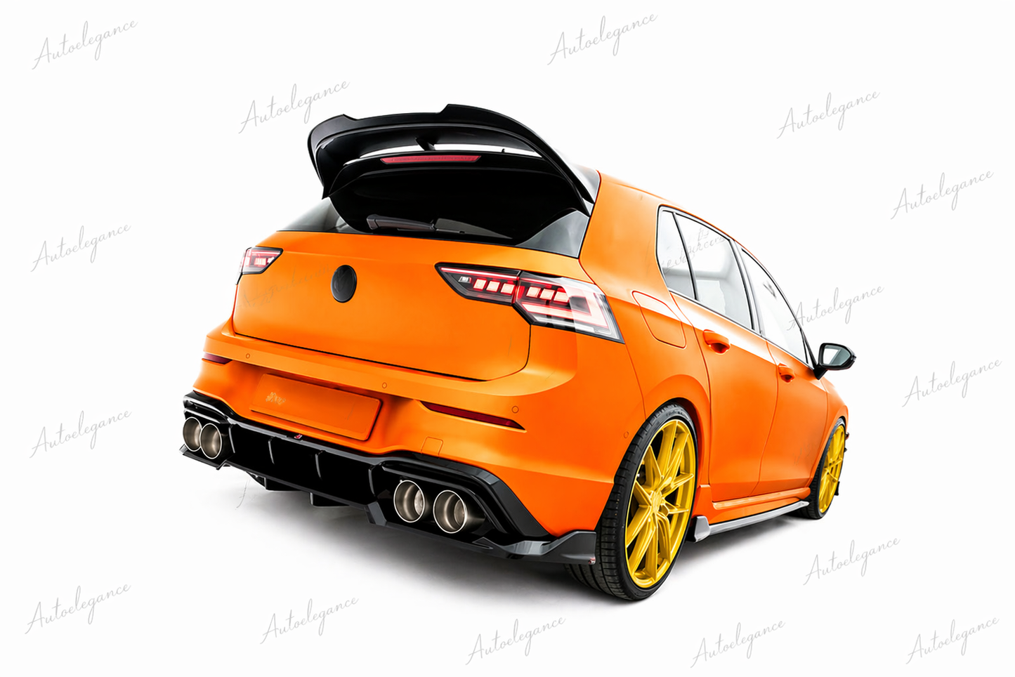 🔥ART.9671 SPLITTER POSTERIORE V.1 VW GOLF R HATCHBACK Mk8 / Mk8 FACELIFT🔥