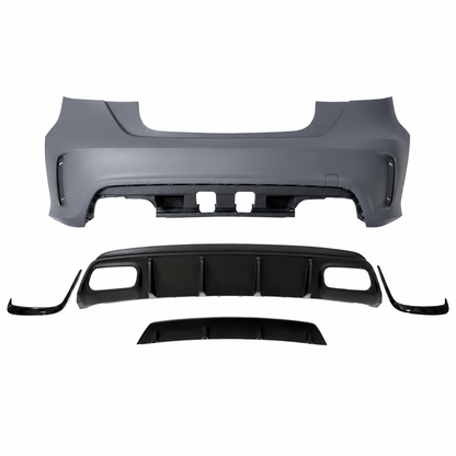💕PARAURTI POSTERIORE MERCEDES CLASSE A W176 15-18 LOOK AMG A45💕