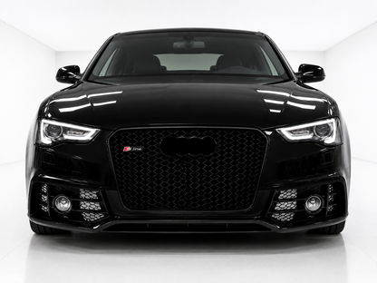ART.10319 PARAURTI ANTERIORE 'SPORT' CHROMO NERO PDC - AUDI A5 11-16