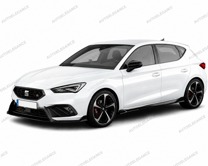 💫ART. 0272 Sotto Minigonne Nero Lucido per SEAT IBIZA 5 2017+💫