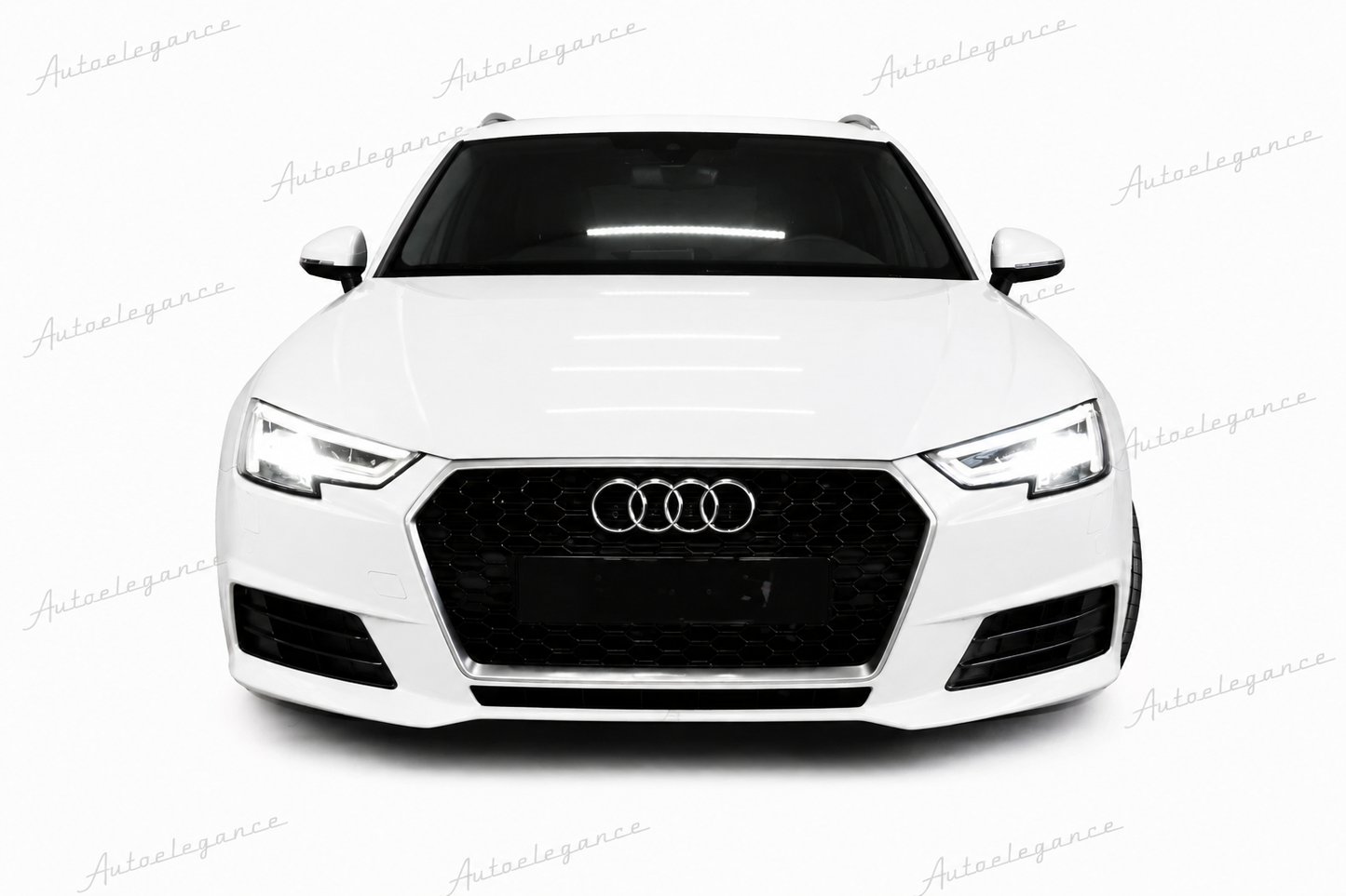 🔥ART.0602 GRIGLIA ADATTO PER AUDI  A4 B9 2015-2019 LOOK RS4 BORDO SATINATO🔥